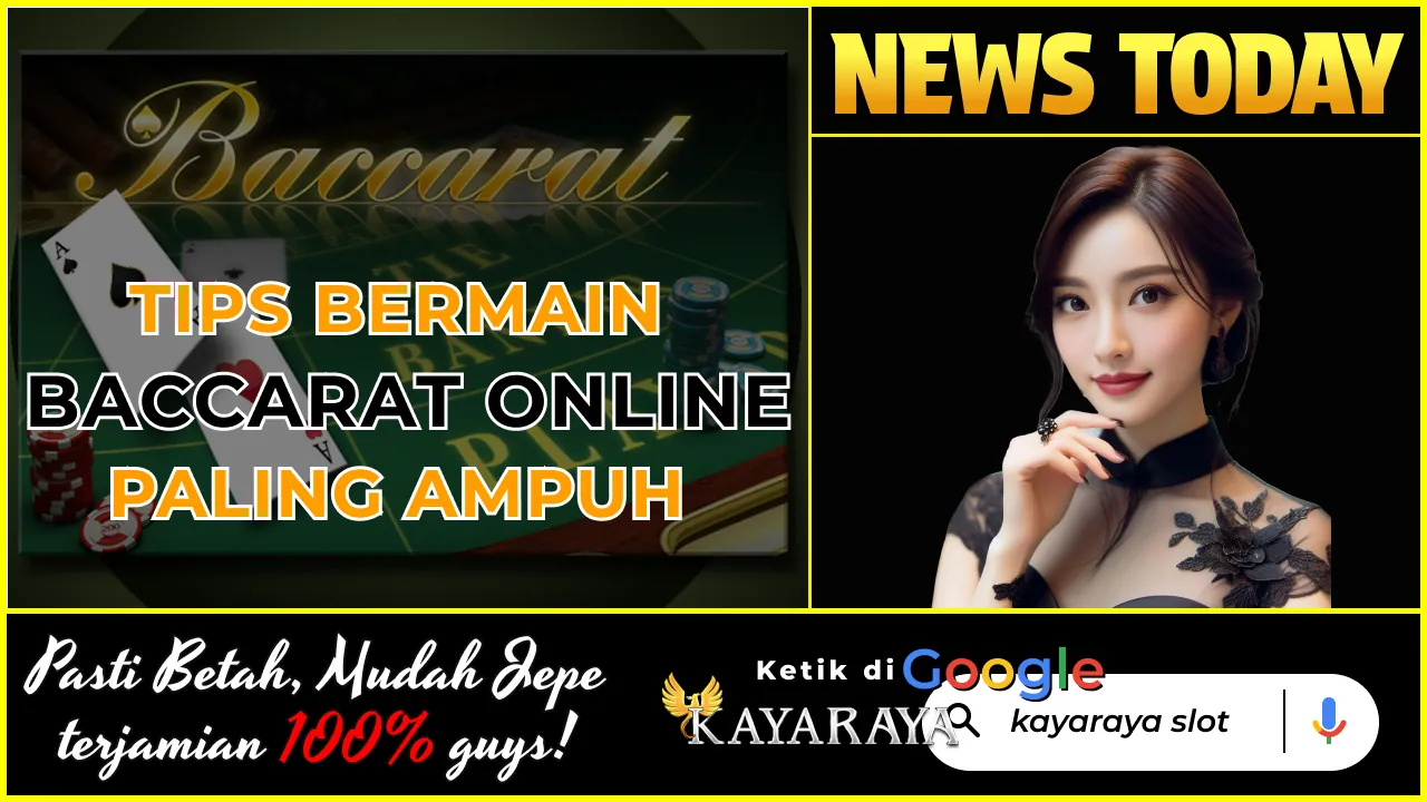 tips bermain baccarat online