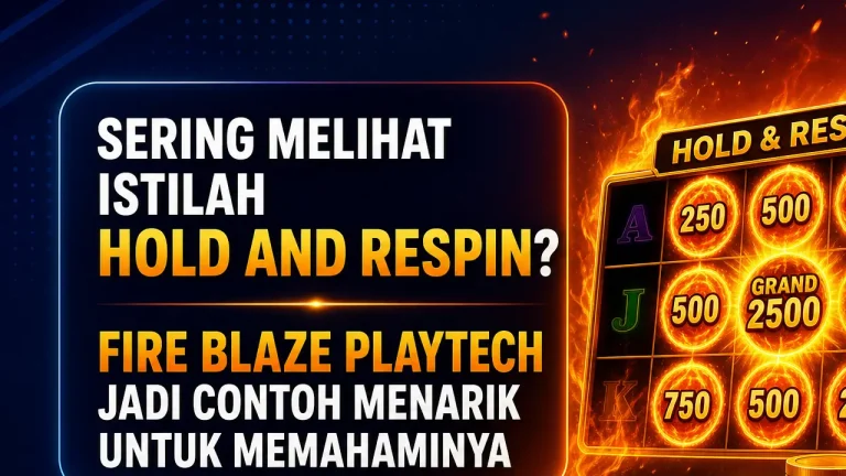 Sering Melihat Istilah Hold and Respin? Fire Blaze Playtech Jadi Contoh Menarik untuk Memahaminya
